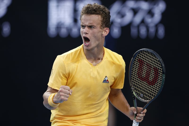 es una de las grandes promesas del tenis mundial.