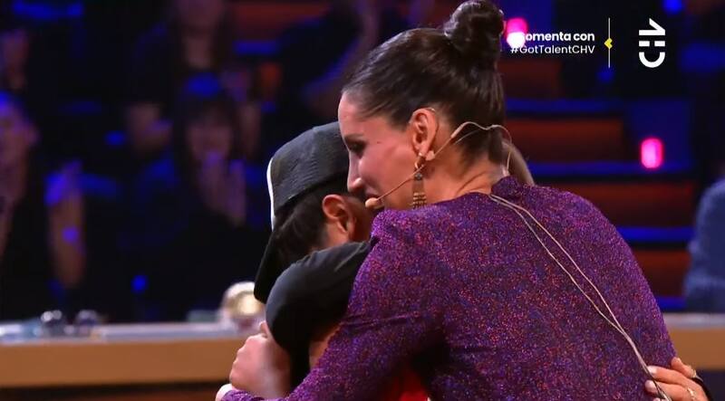 Lucas fue contenido por Leonor Varela y Diana Bolocco.