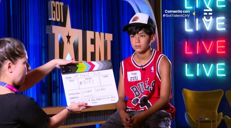 Lucas se presentó en "Got Talent Chile".