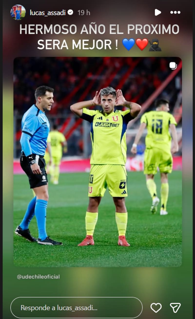 . El mensaje del delantero azul.