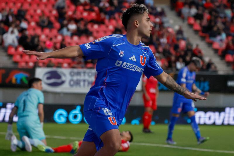 El extremo brilló en la goleada contra Unión La Calera. /Photosport