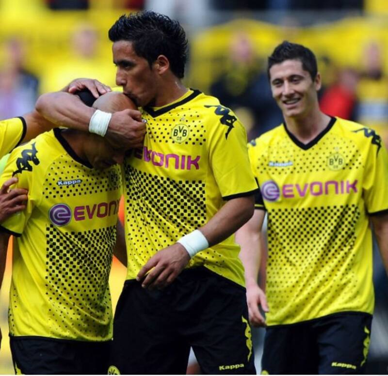 "El último año (en Dortmund) no había tenido tanta continuidad y ya estaba apareciendo Robert Lewandowski", confiesa Barrios.