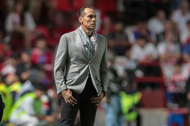 El DT de Palestino. Foto: Aton