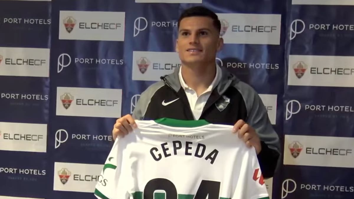 Colo Colo, Wanderers, Arturo Vidal y Bragarnik: Lucas Cepeda habló en su presentación en Elche