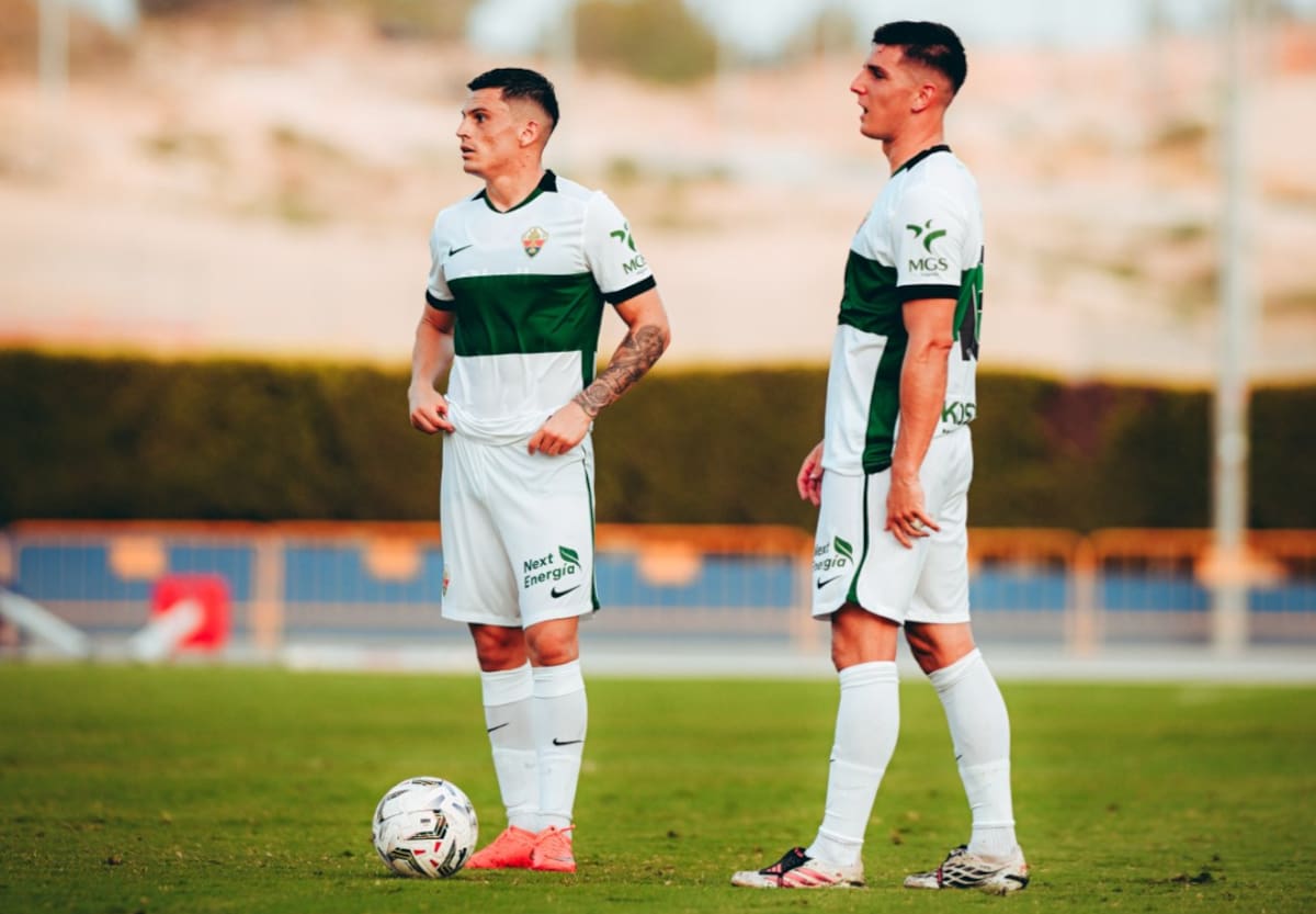 volvió a destacar en la pretemporada del Elche. (Foto: @ElcheCF)