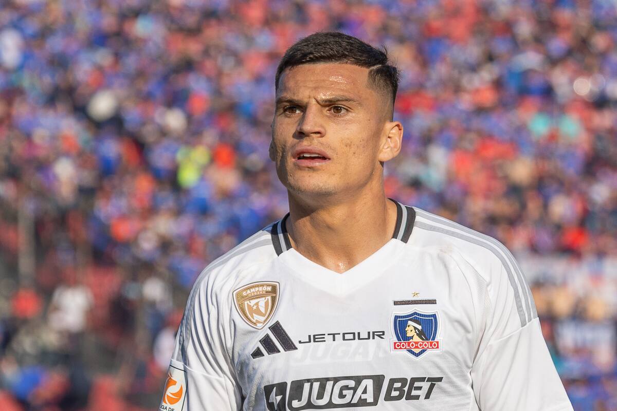 en el Superclásico de la U vs Colo Colo. Foto: Felipe Escobedo/En Cancha.