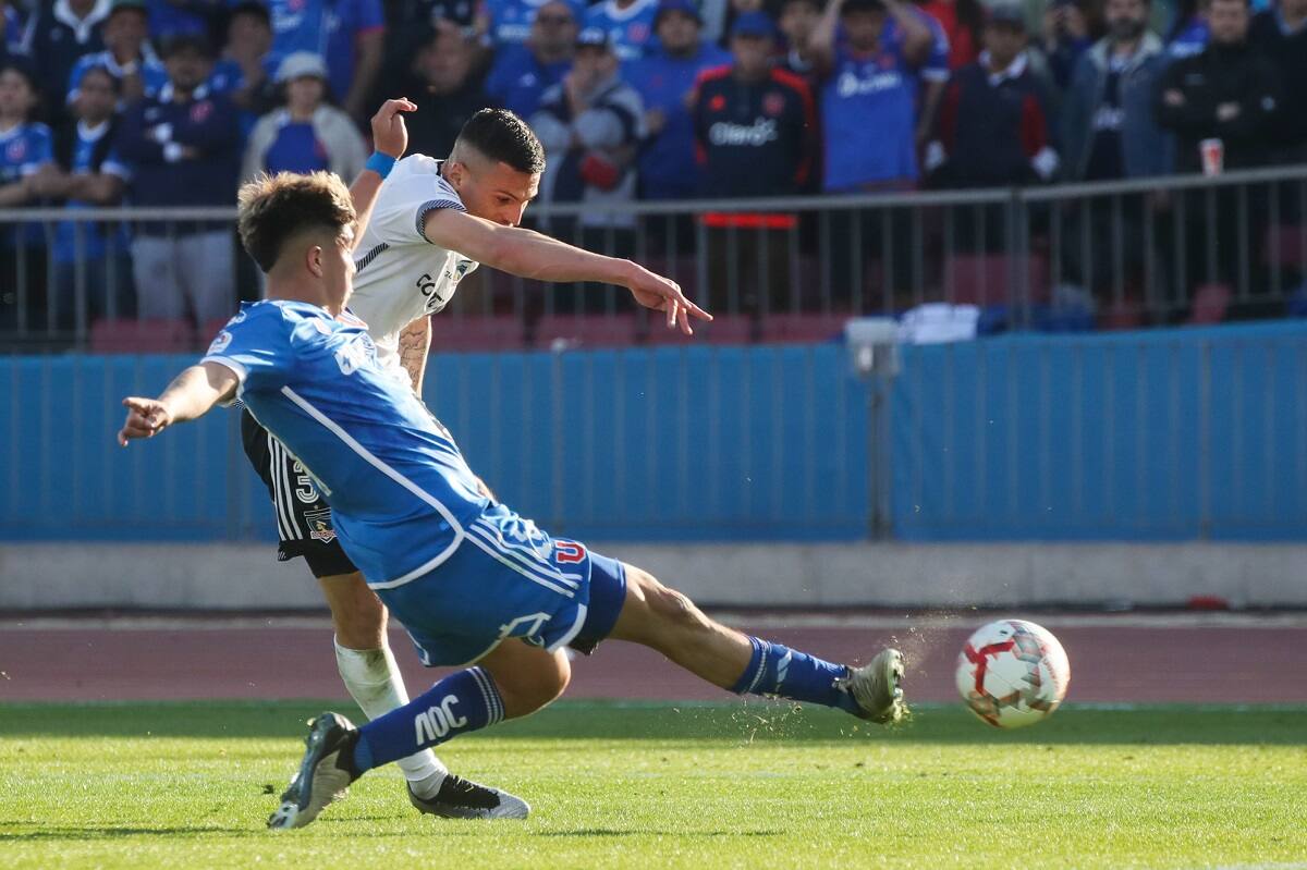 y Marcelo Morales de Universidad de Chile. Agencia Aton