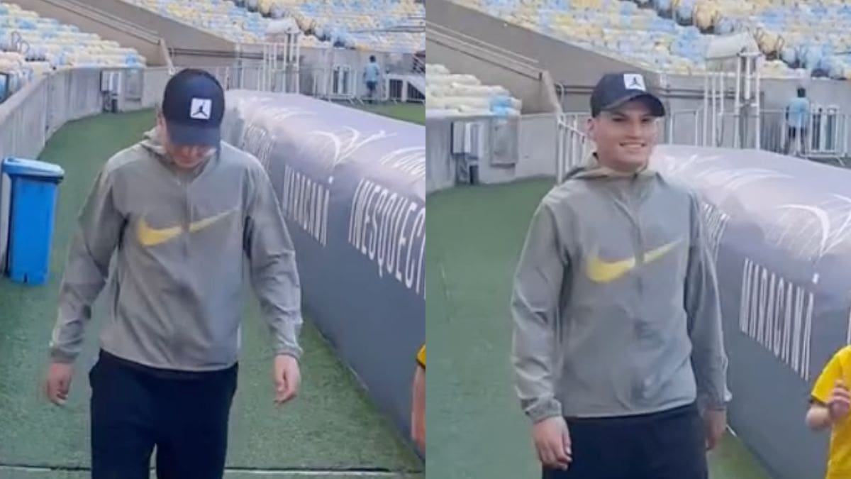 Lucas Cepeda se luce en sus vacaciones anotando “penal” en el Maracaná