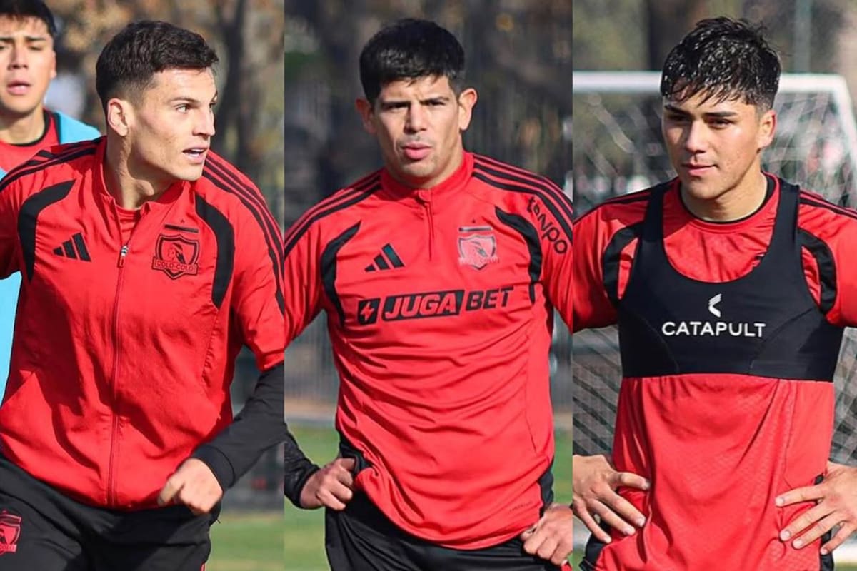 Los tres ex jugadores trabajaron bajo las órdenes de Braulio Leal en el Estadio Monumental. Foto: Colo-Colo Oficial