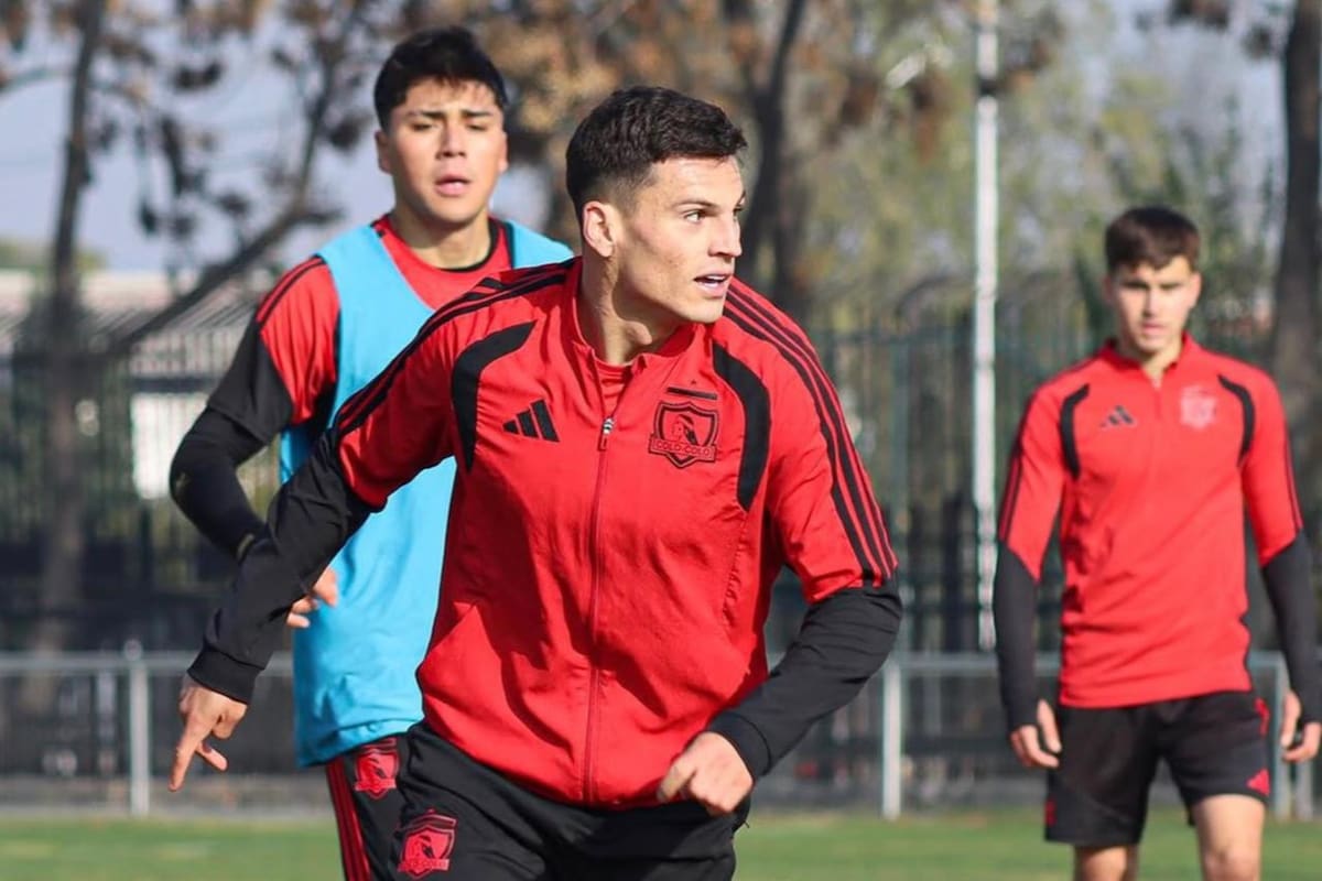 Colo-Colo sumó a tres jugadores a los entrenamientos del plantel Sub-20. Foto: Colo-Colo Oficial.