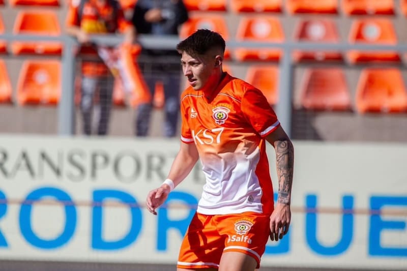 El hijo de Fernando en Cobreloa.