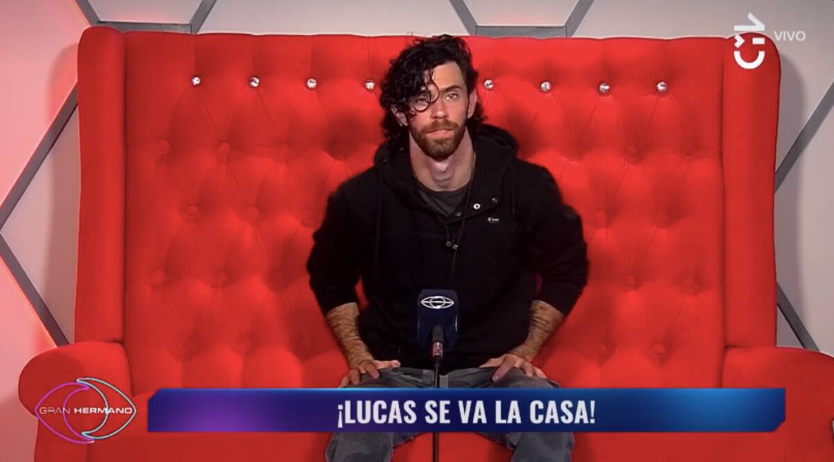 Lucas Crespo es el primer participante en renunciar a "Gran Hermano" Chile. Foto: CHV.