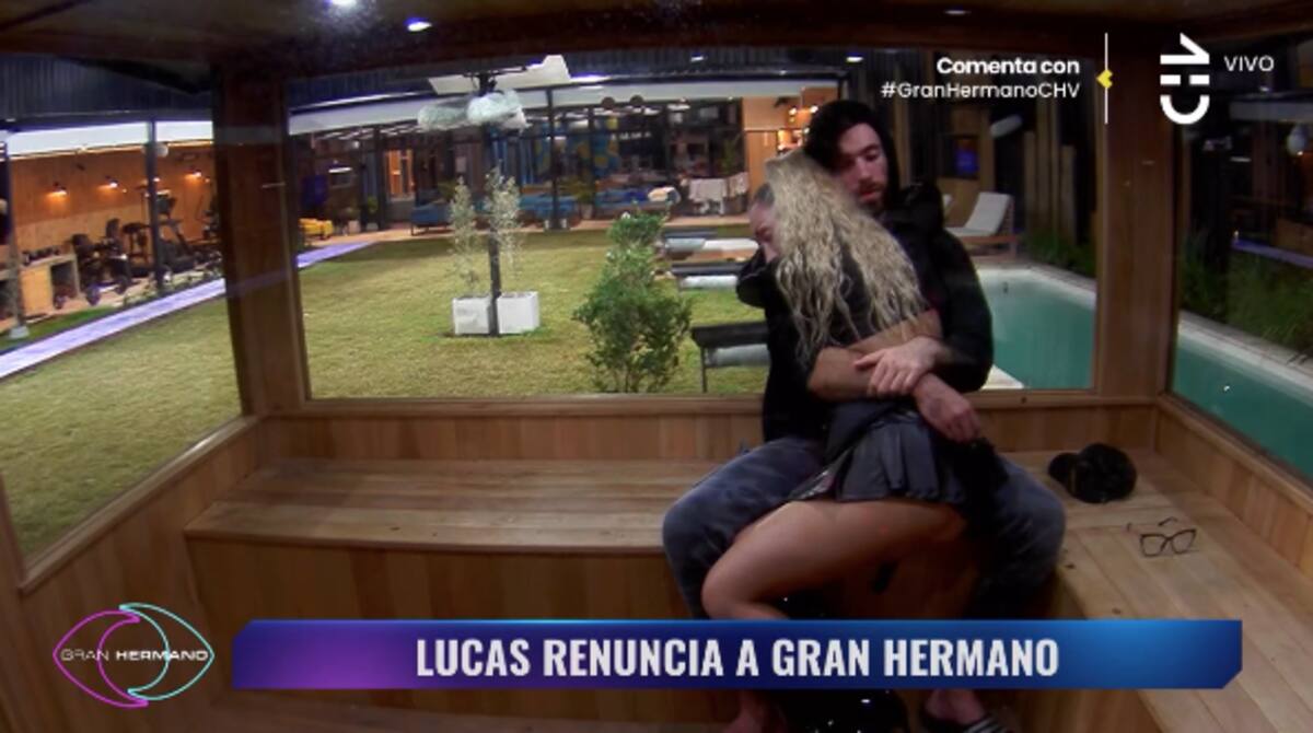 Lucas Crespo se sinceró con Francisca Maira. Foto: CHV.