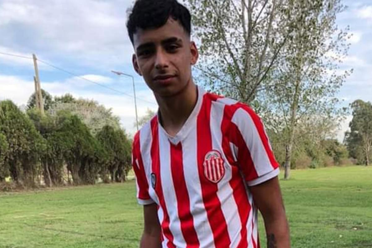 Lucas González, el futbolista argentino que perdió la vida a manos de la policía. Foto: Twitter.