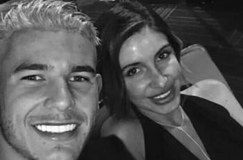 La mujer de Lucas Hernández explota en redes sociales y lo acusa de infiel