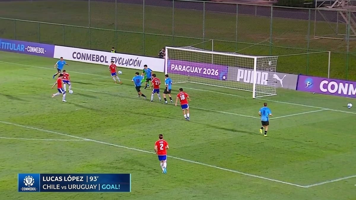 VIDEO | Así fue el infartante gol de Chile en los descuentos que selló el empate en el Sudamericano Sub 17