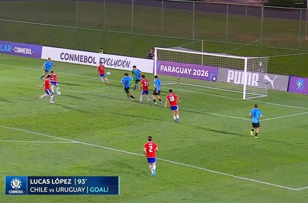 VIDEO | Así fue el infartante gol de Chile en los descuentos que selló el empate en el Sudamericano Sub 17