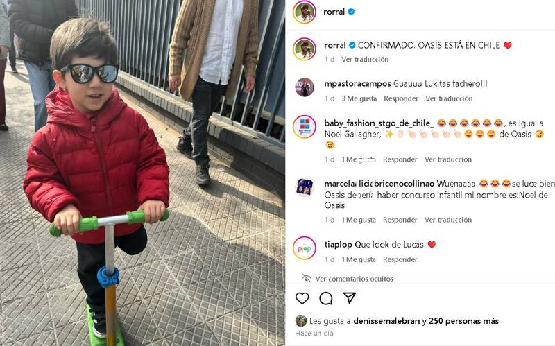 Lucas Osorio, el hijo de Don Rorro. Créditos: Instagram