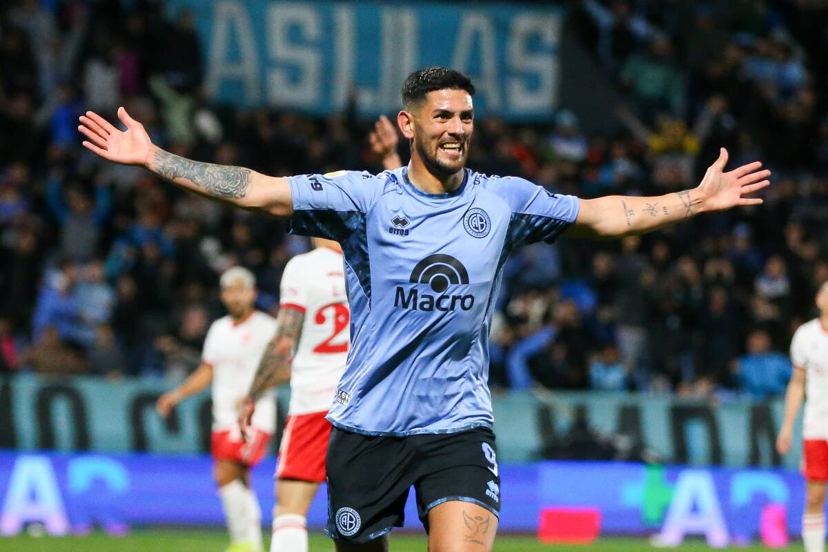fue elegido el mejor jugador del partido en el cruce entre Belgrano y Estudiantes