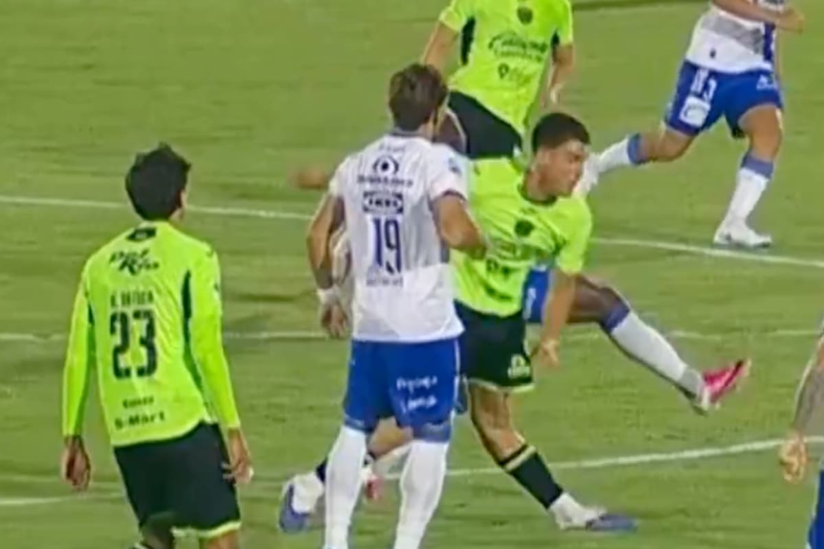 La escalofriante lesión del paraguayo en su debut en México.