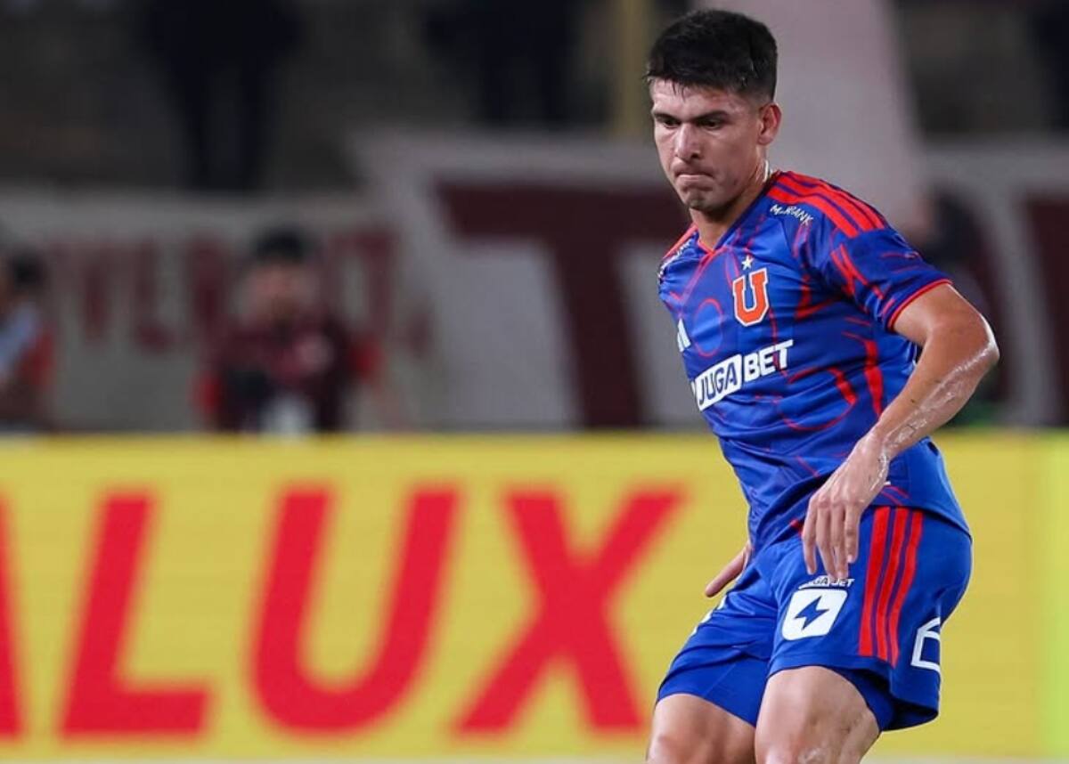 Solo jugó 45 minutos en la temporada. Foto: @udechile
