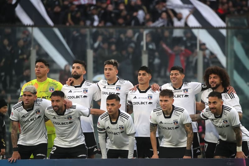 en la formación titular de Colo Colo ante Ñublense. Foto: Aton.