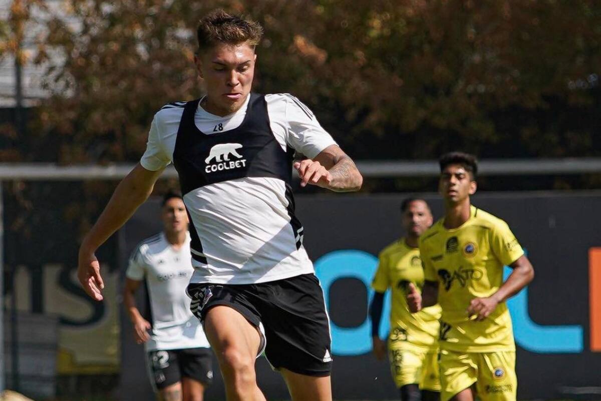 Lucas Soto es constantemente utilizado en los partidos amistosos de Colo Colo a puertas cerradas en el Estadio Monumental. (Crédito: @ColoColo)