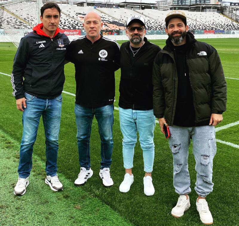 Lucas Wilchez visitó el Estadio Monumental durante el viernes 28 de octubre