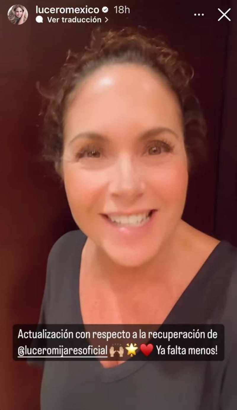 Lucero Mijares tendrá que utilizar una bota ortopédica