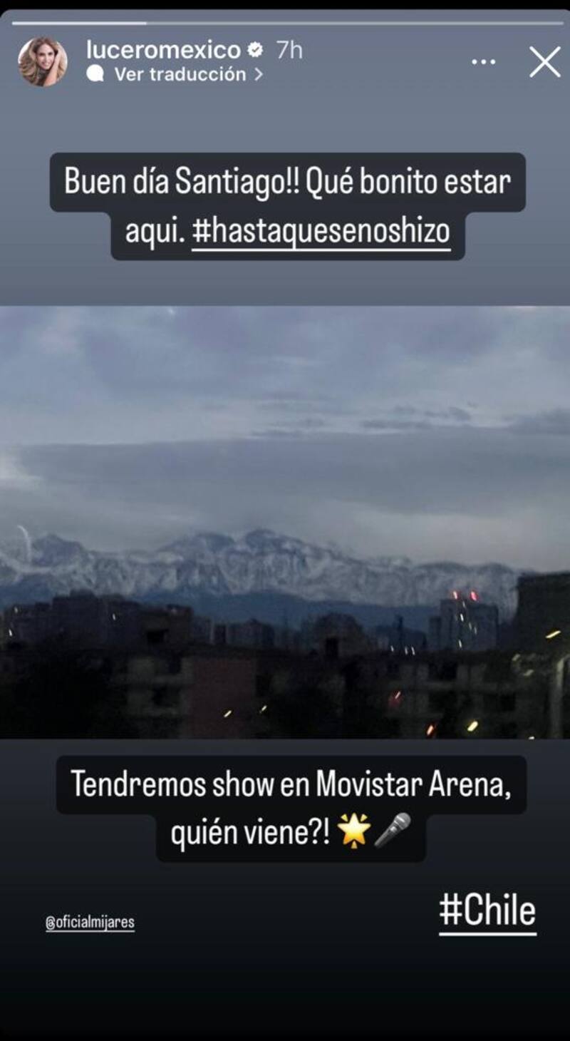 Lucero habla de su supuesta reconciliación con Manuel Mijares