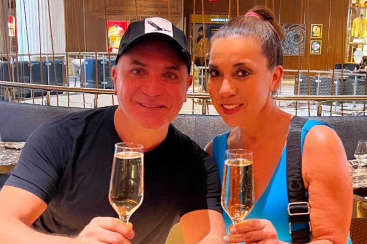 Lucho Jara y Silvana Hasbún celebran su aniversario de bodas. Créditos: Instagram