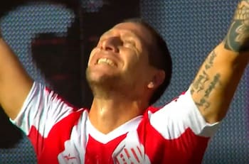 VIDEO | Luciano Aued hace delirar a los hinchas de Unión con un gol en el clásico de Santa Fe