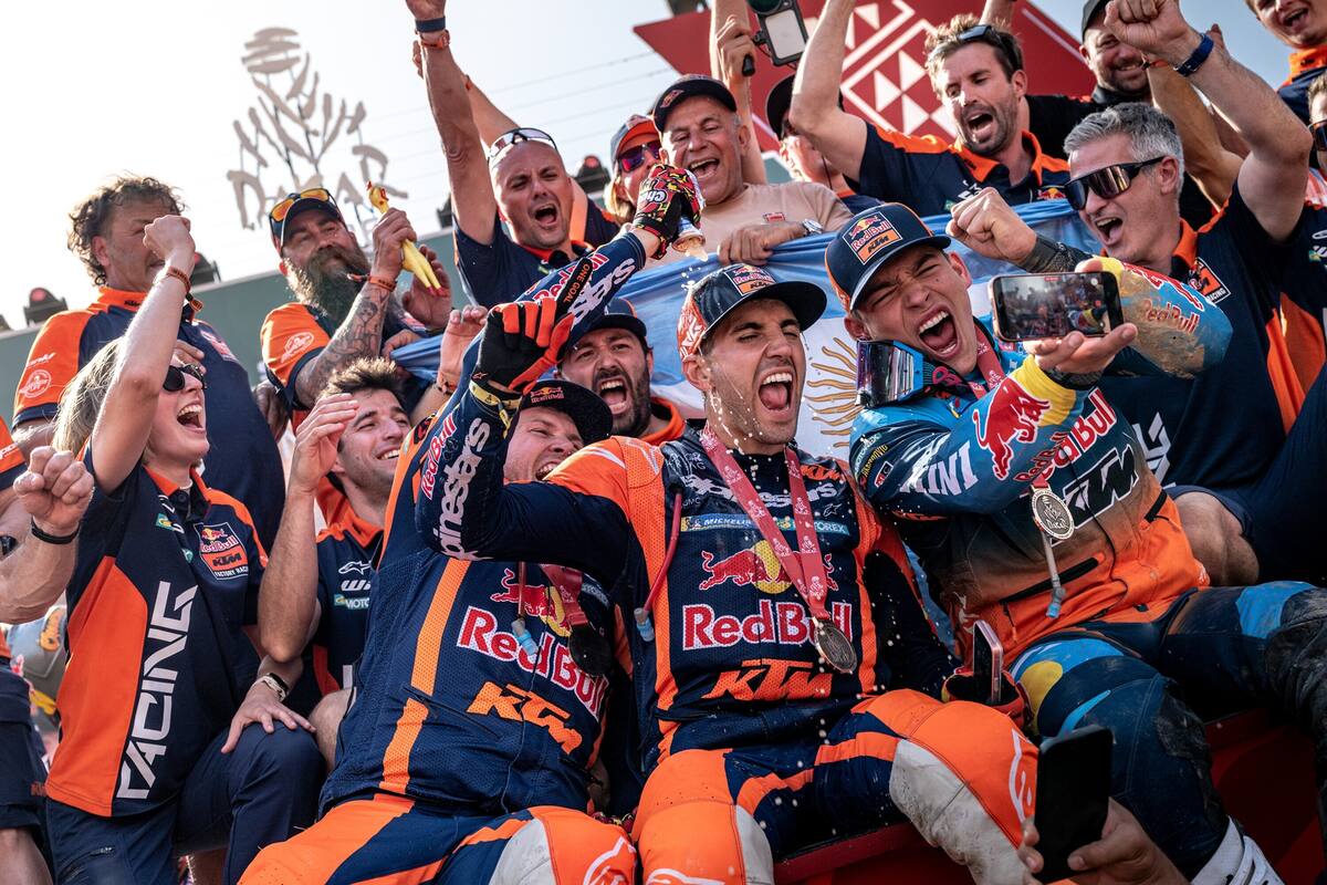 Ganó de forma increíble el Rally Dakar. Foto: Rally Dakar