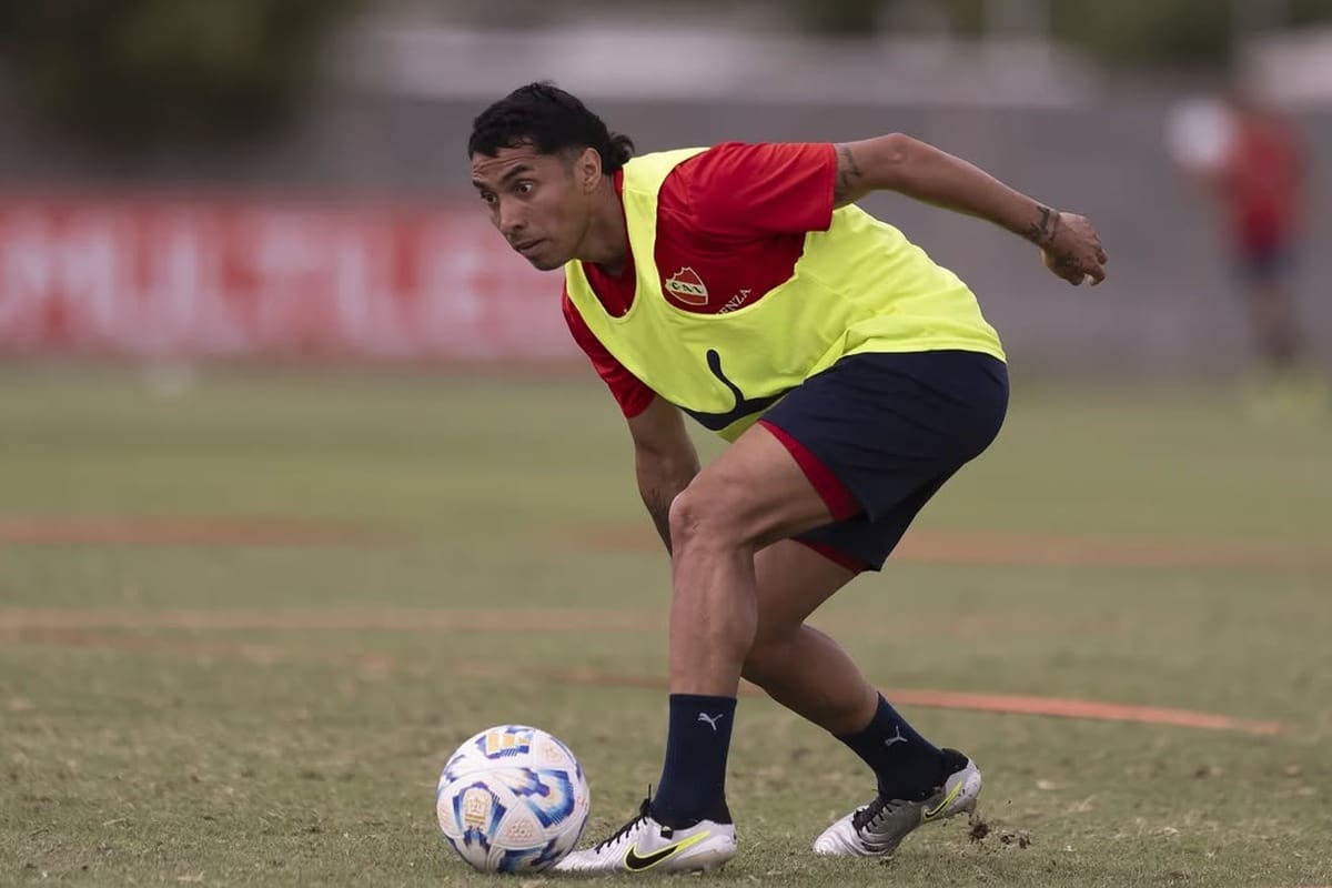 fue destacado por su actitud en Independiente.