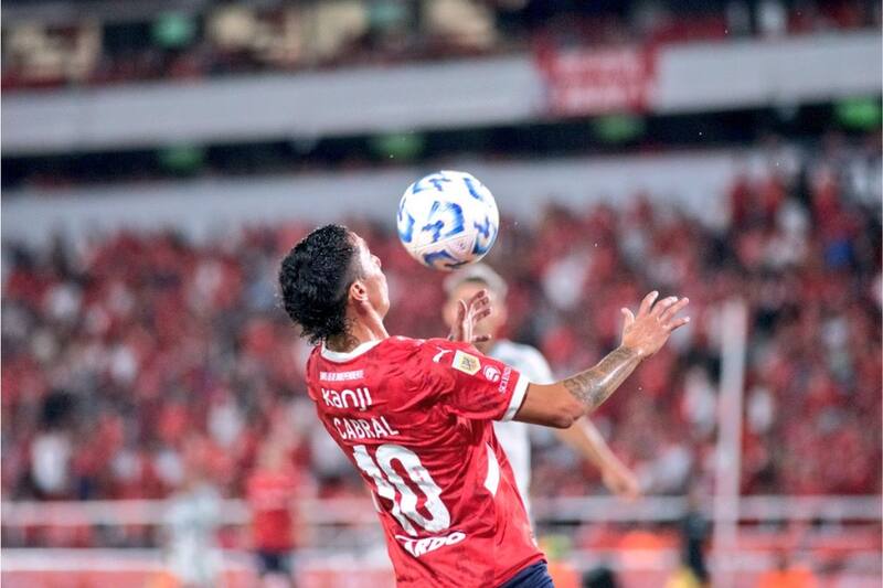 deleitó con talento en el partido ante Sarmiento. Foto: CA Indpendiente.