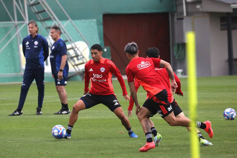 Luciano Cabral tiene encantado a Ricardo Gareca. Foto: Aton.