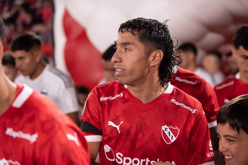 El volante en Independiente.