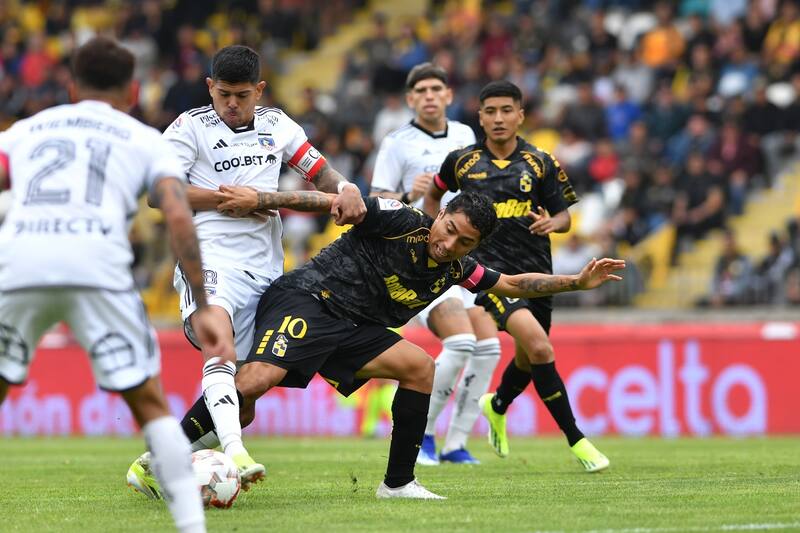 Luciano Cabral contra Colo Colo en Coquimbo. Agencia Aton