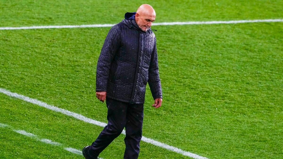 Italia sigue en caída libre: DT despedido justo antes de partido clave por Eliminatorias