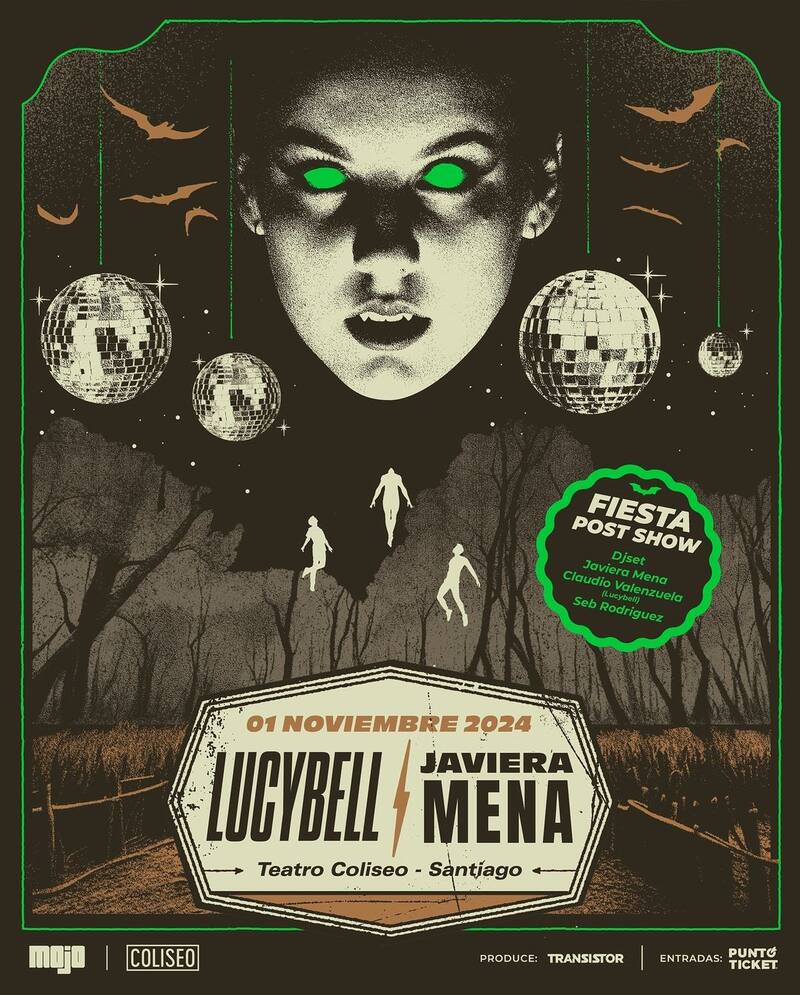 Lucybell y Javiera Mena en vivo en Teatro Coliseo