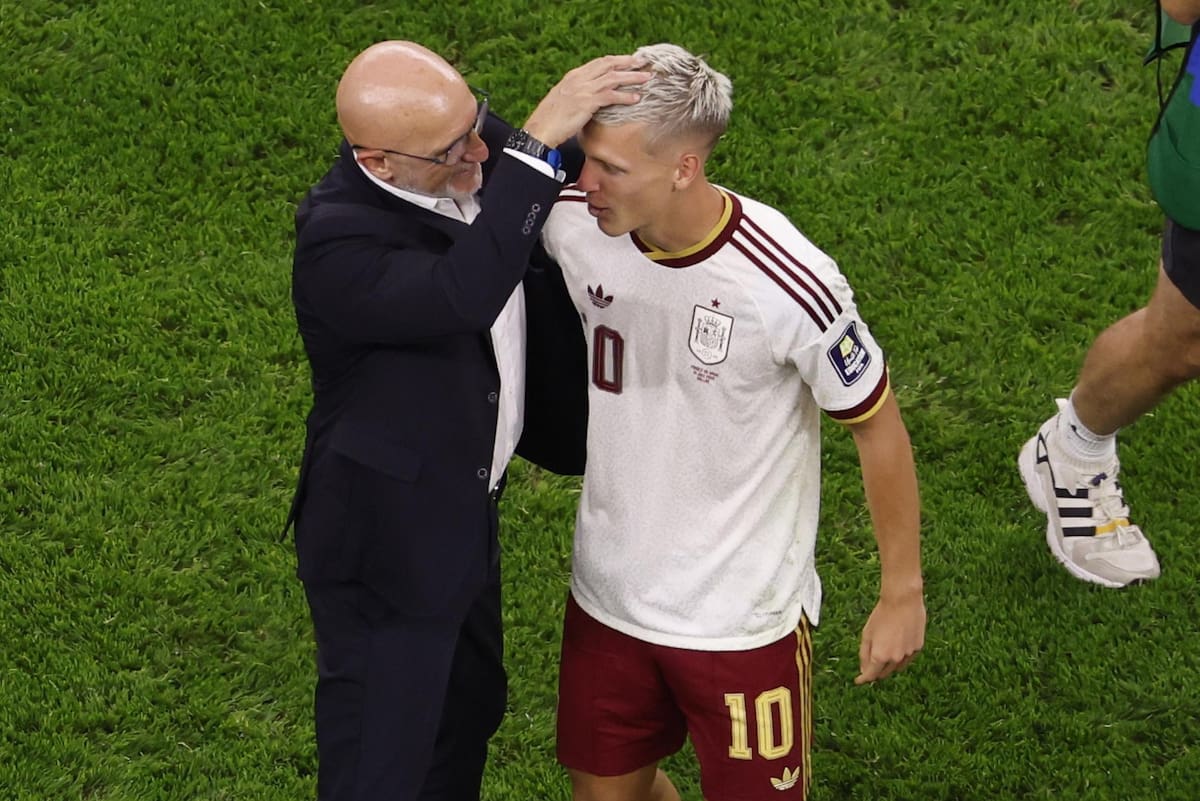 Entrenador de España. Foto: EFE.