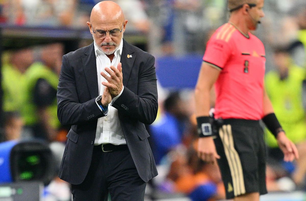 Entrenador de España. Foto: EFE.