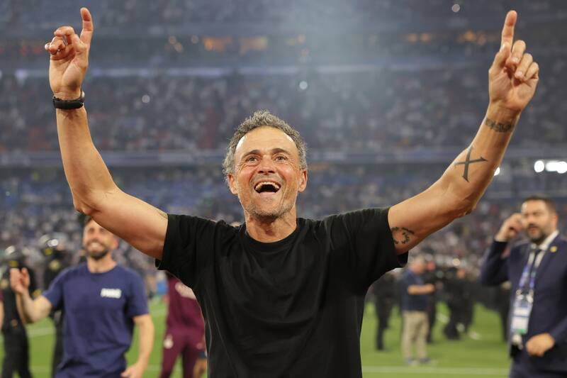técnico del Paris Saint Germain. Foto: EFE.