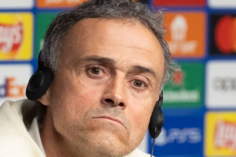 Luis Enrique se molestó cuando le preguntaron por su relación con Kylian Mbappé.