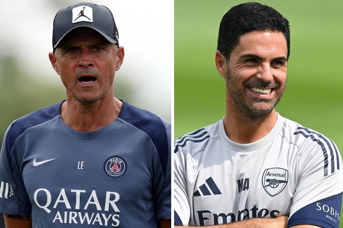Los entrenadores del PSG y el Arsenal van por la gloria europea.