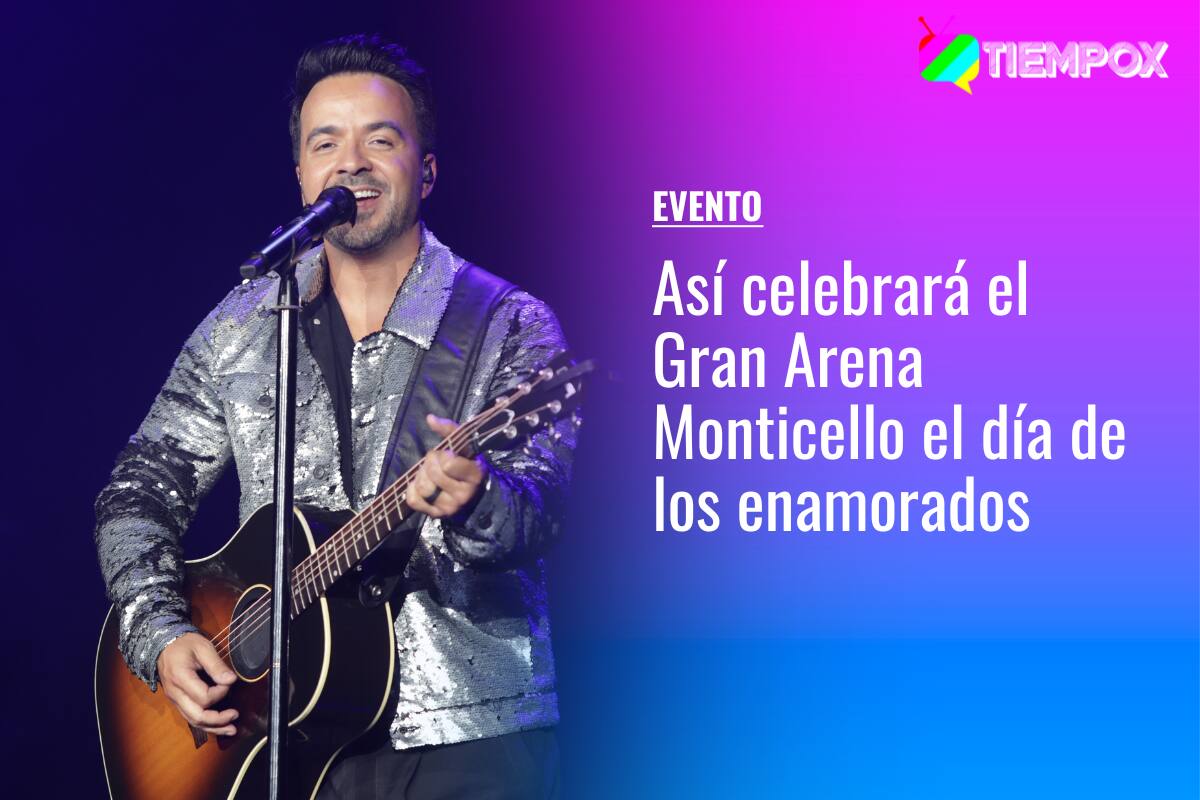 Luis Fonsi se presentará en Chile el día de los enamorados / Créditos: Gran Arena Monticello