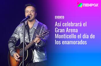 Concierto de Luis Fonsi, un imitador de Elvis Presley y más: Así celebrará el Gran Arena Monticello el día de los enamorados