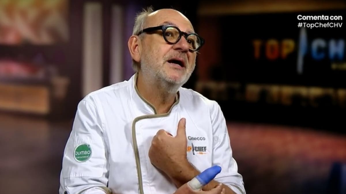 “Yo soy bien cobarde”: Luis Gnecco sufrió doloroso accidente en “Top Chef VIP”