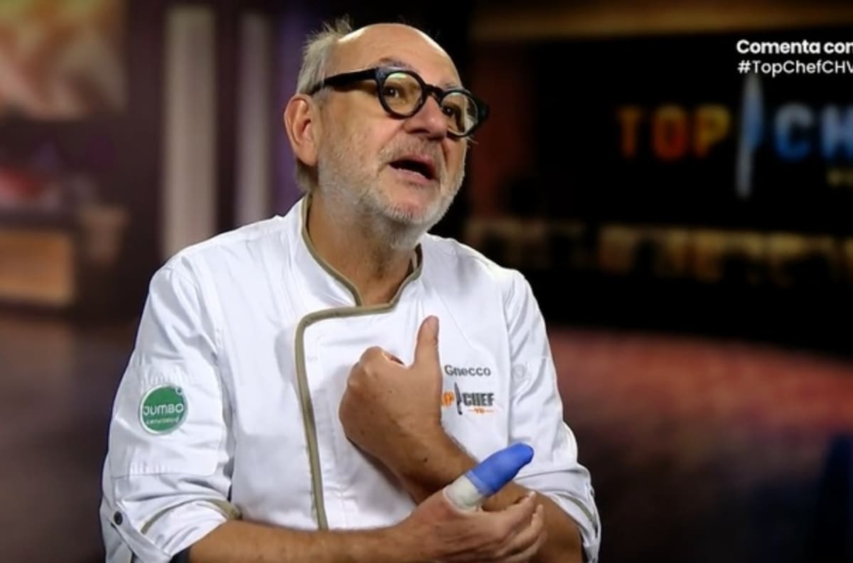 “Yo soy bien cobarde”: Luis Gnecco sufrió doloroso accidente en “Top Chef VIP”