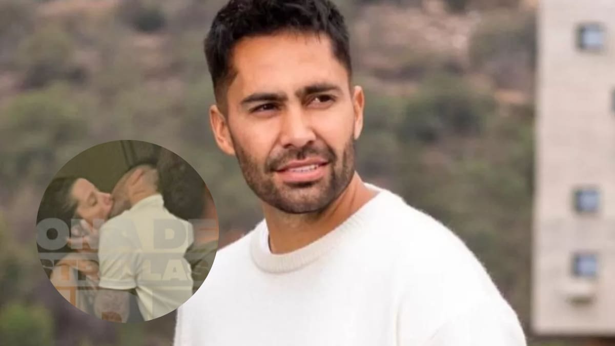 Olvidó a Coté López: Luis Jiménez es captado a los besos con ex de conocido actor de Mega